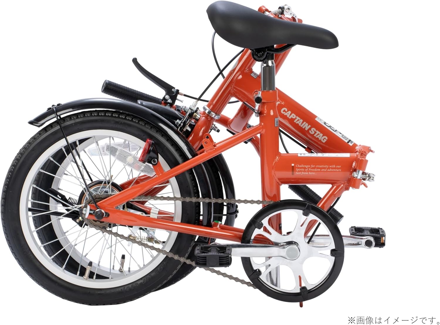 CAPTAIN STAG 16インチ折りたたみ自転車 手渡限定 CAPTAIN STAG 16インチ折りたたみ自転車 手渡限定 キャプテンスタッグ